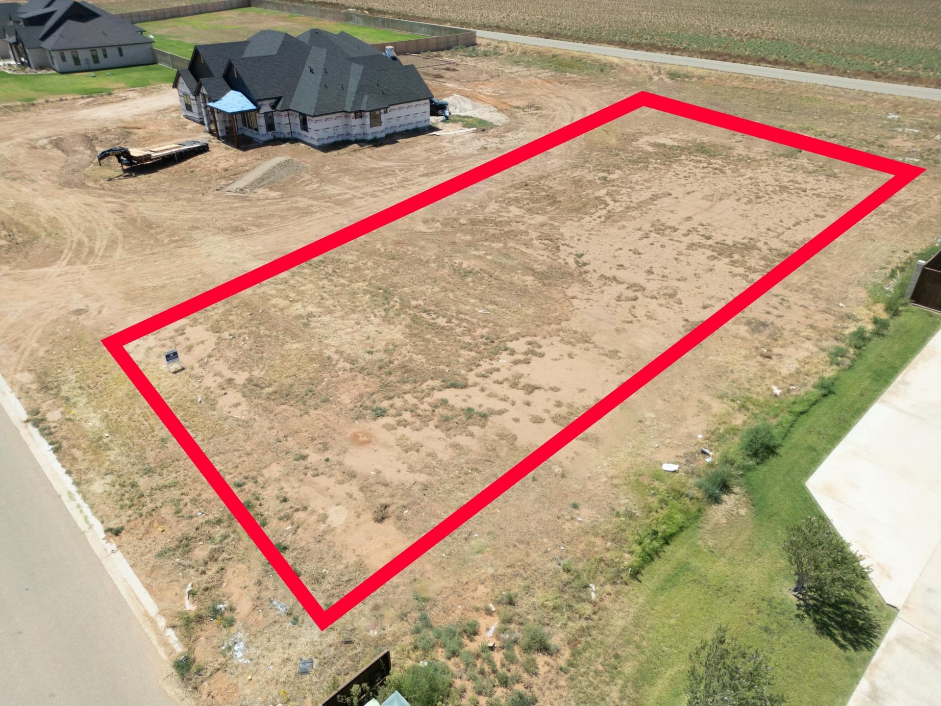 1.05 acres in Lubbock County