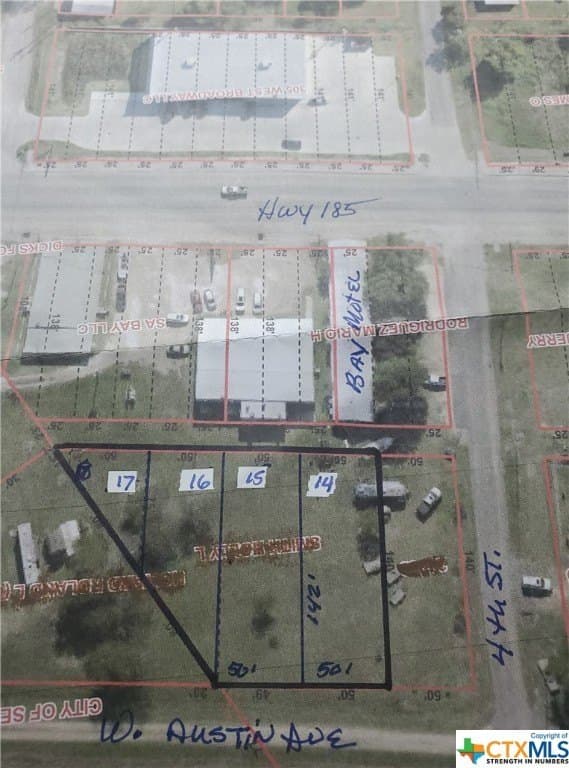 0.54 acres in Calhoun County