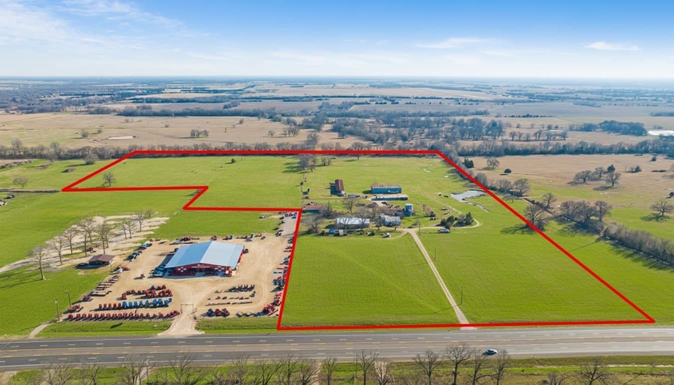 40.77 acres in Lamar County
