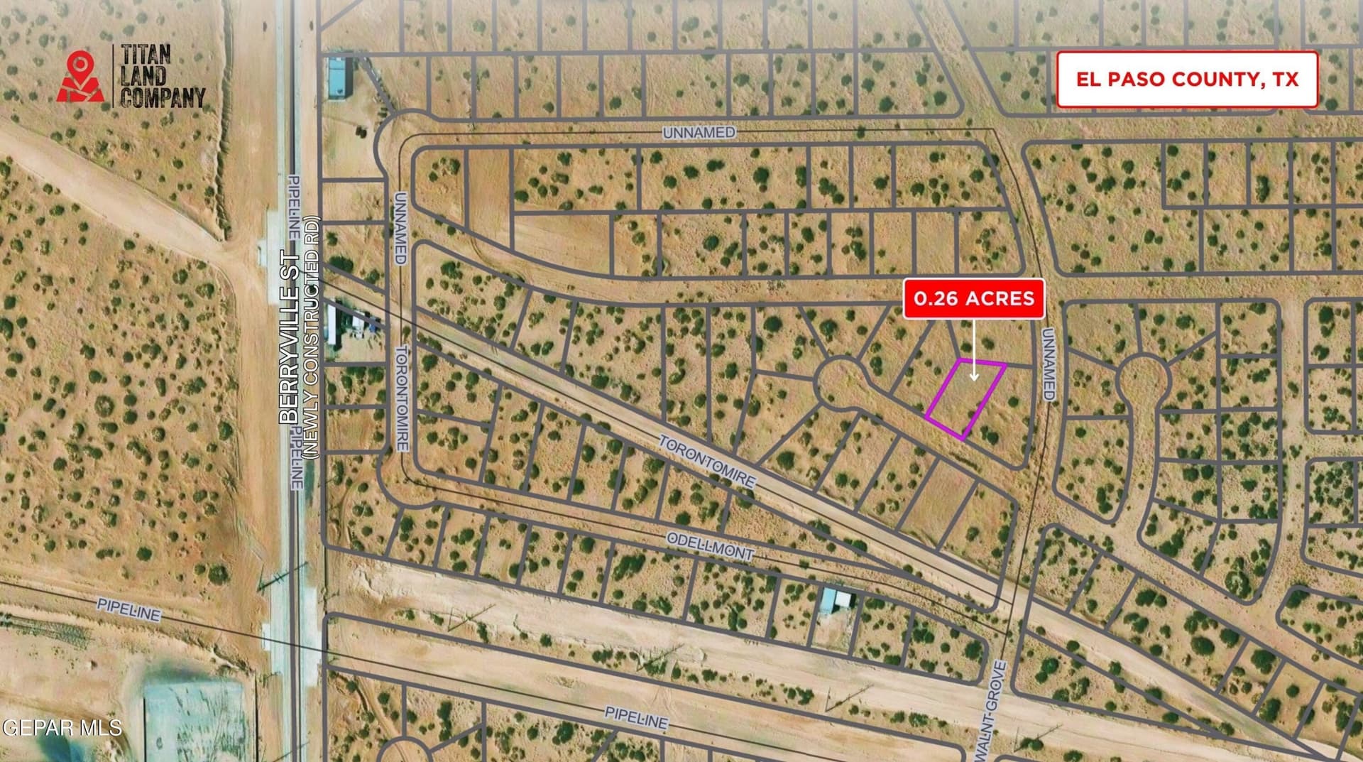 0.26 acres in El Paso County featured view