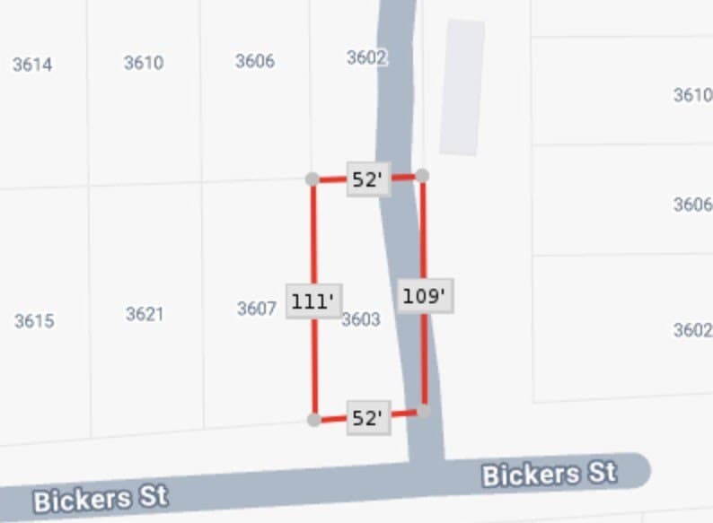 0.13 acres in Dallas County