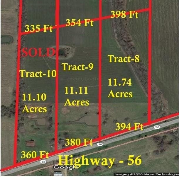 11.74 acres in Fannin County