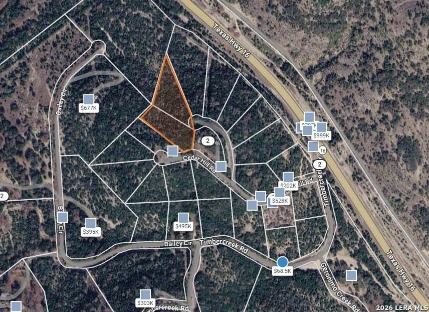 2.8 acres in Bandera County