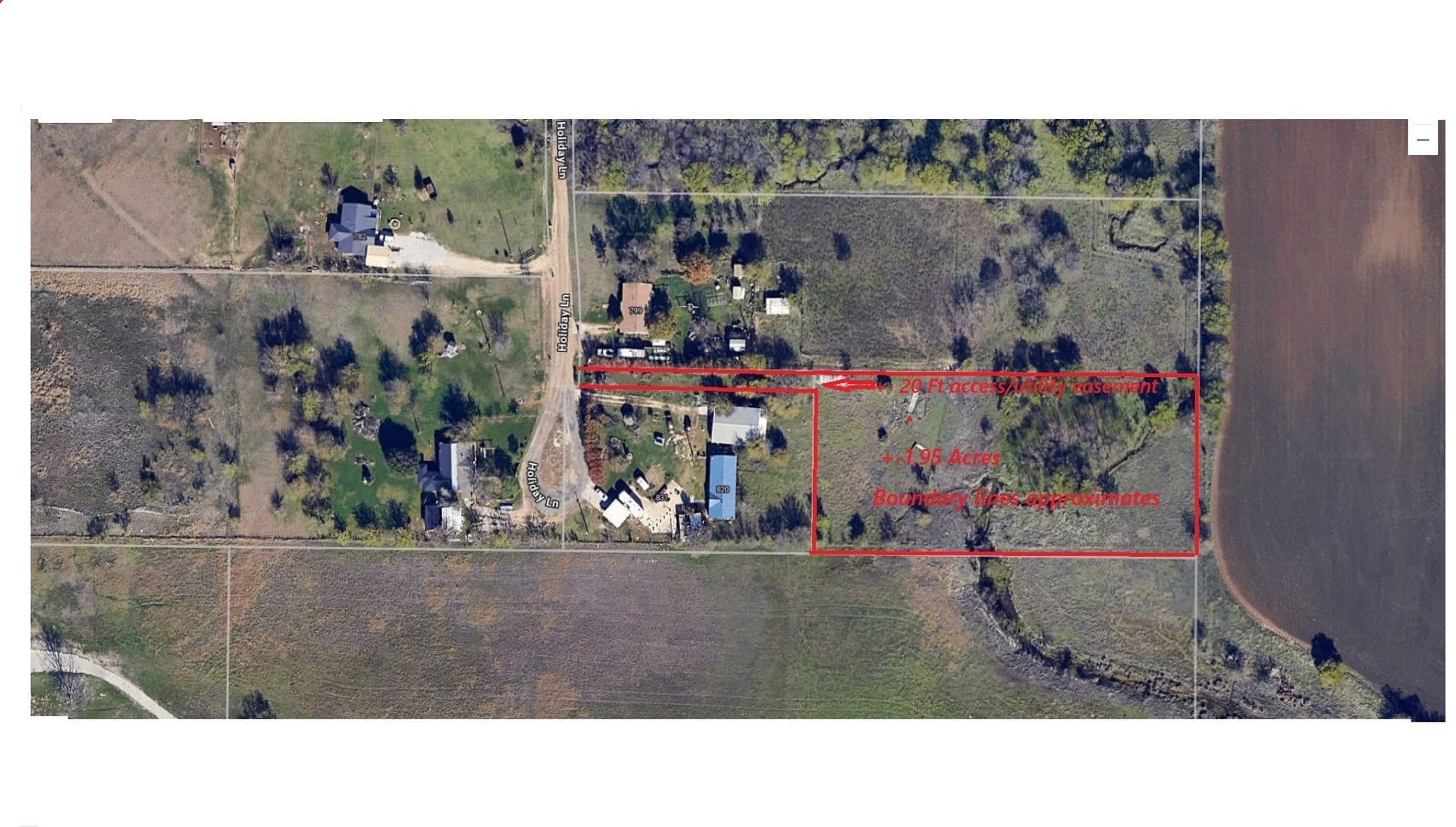 1.95 acres in Denton County