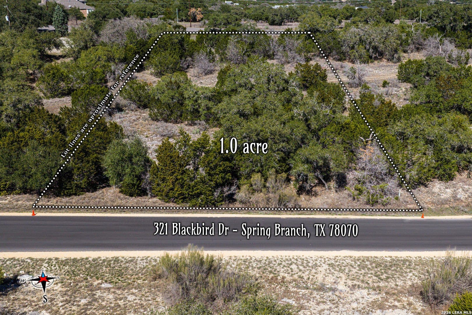 1 acres in Comal County