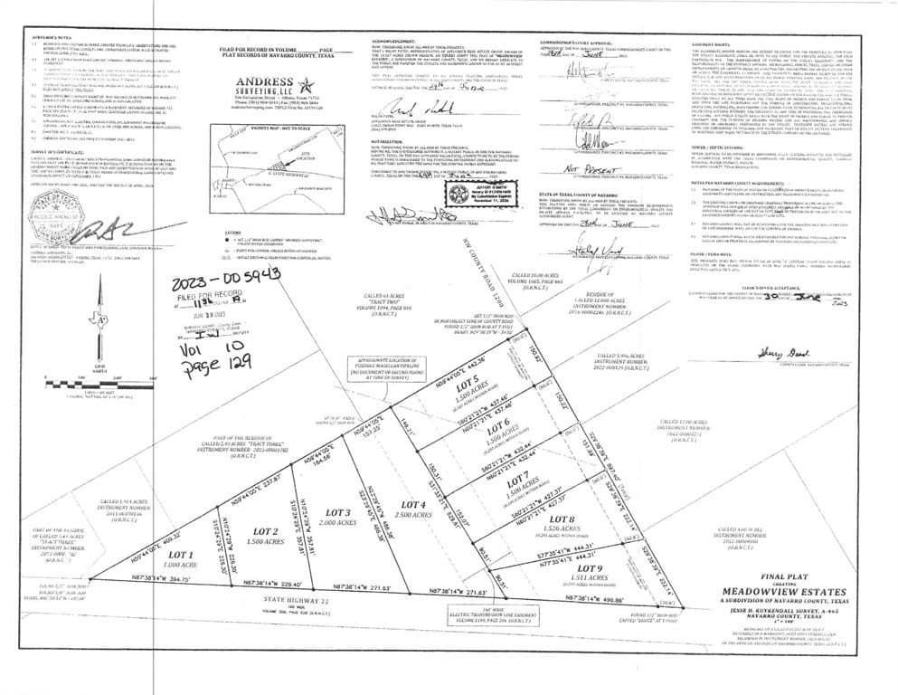 1.51 acres in Navarro County