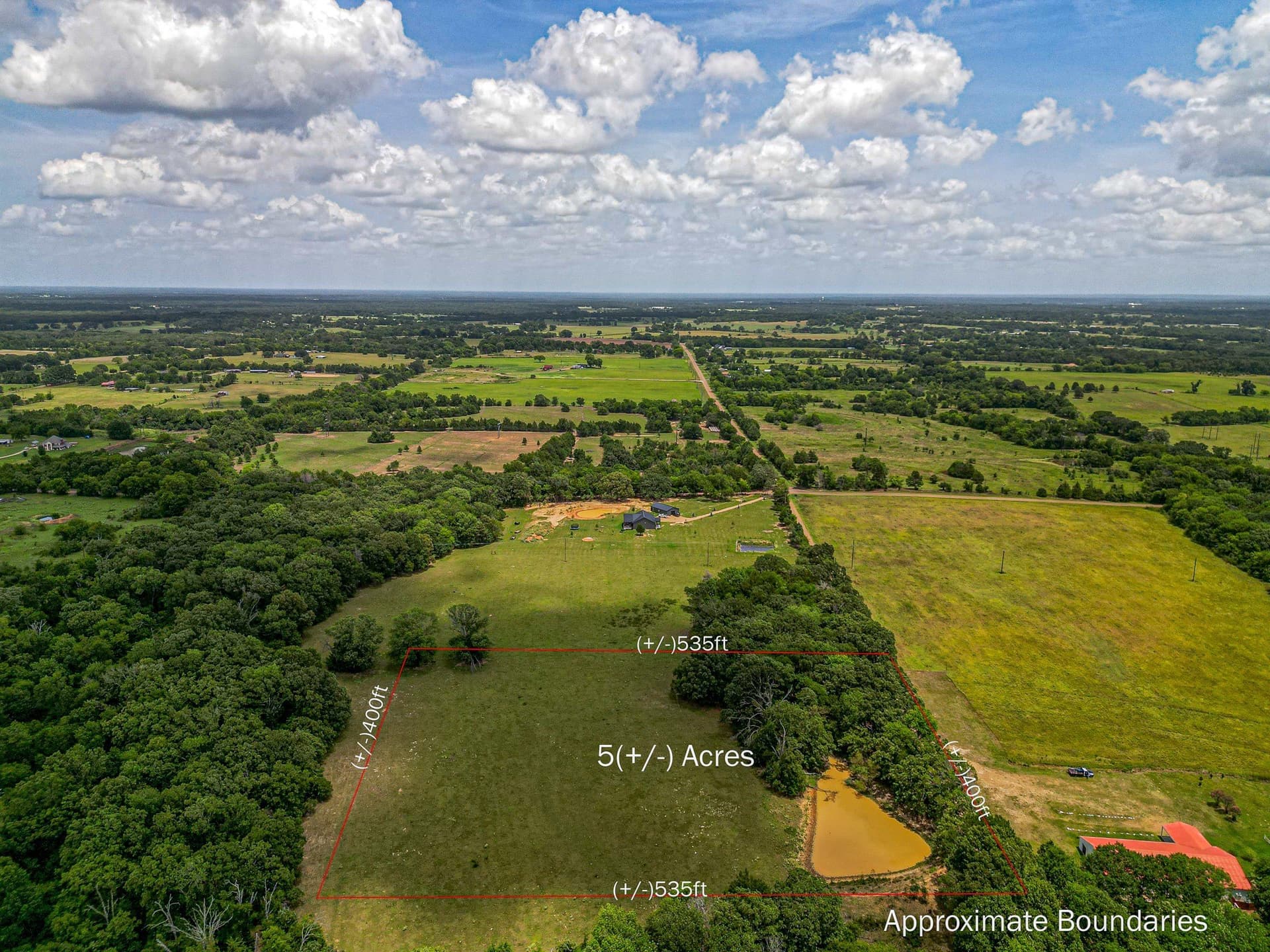 5 acres in Van Zandt County