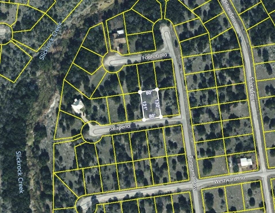 0.24 acres in Llano County