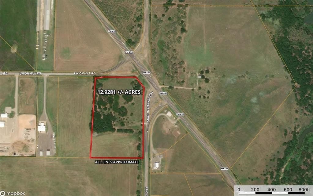 12.93 acres in Denton County