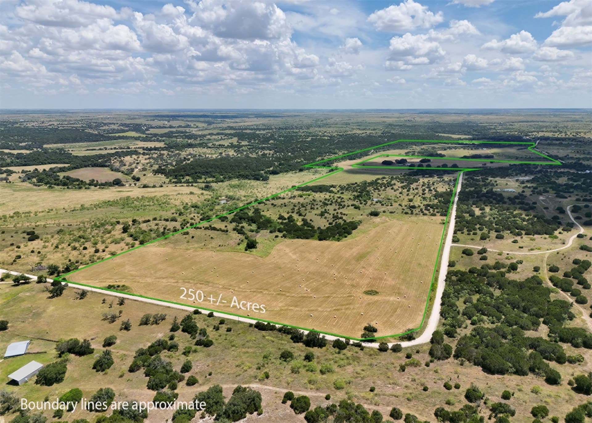 250 acres in Hamilton County