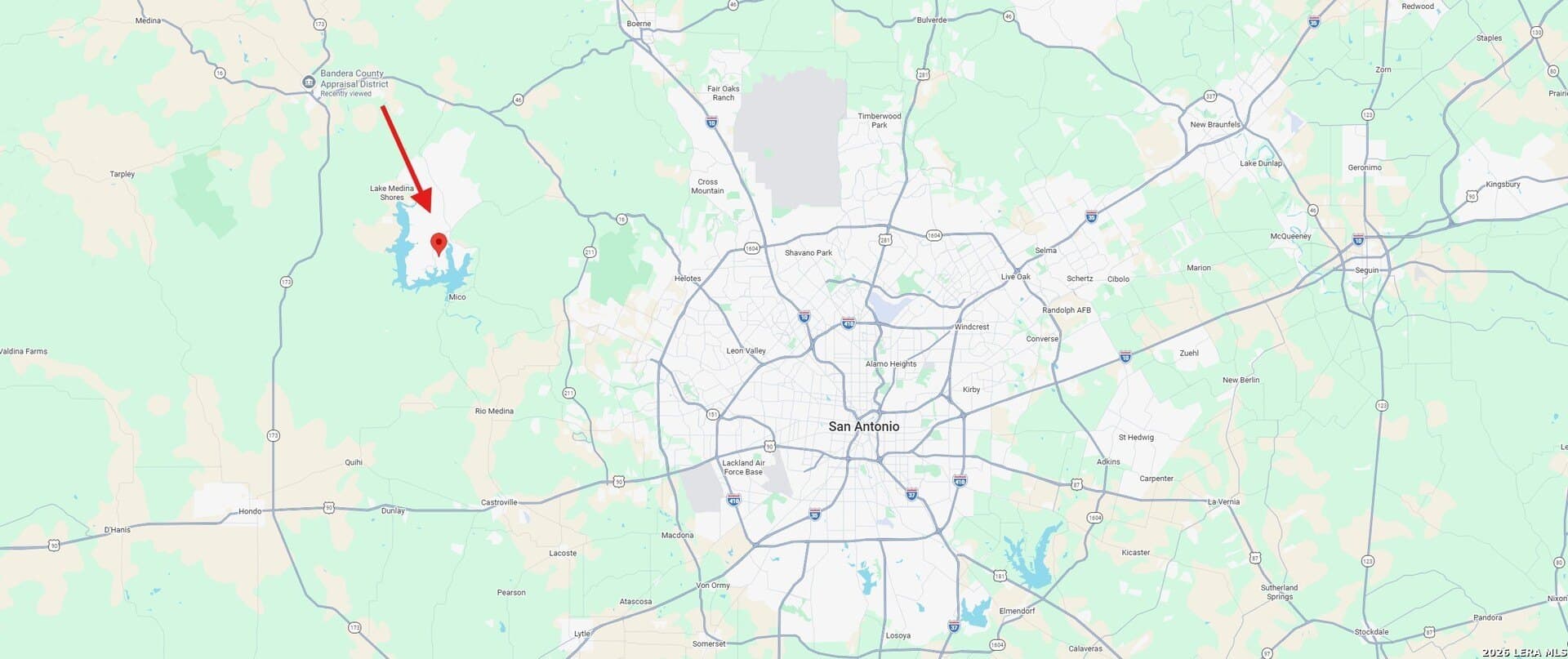 0.1 acres in Bandera County featured view