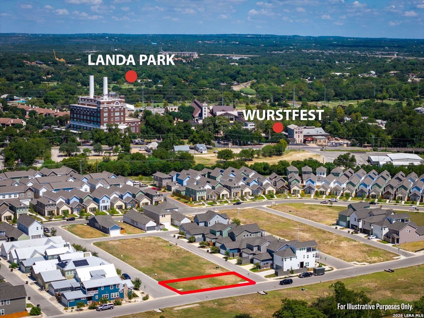 0.08 acres in Comal County