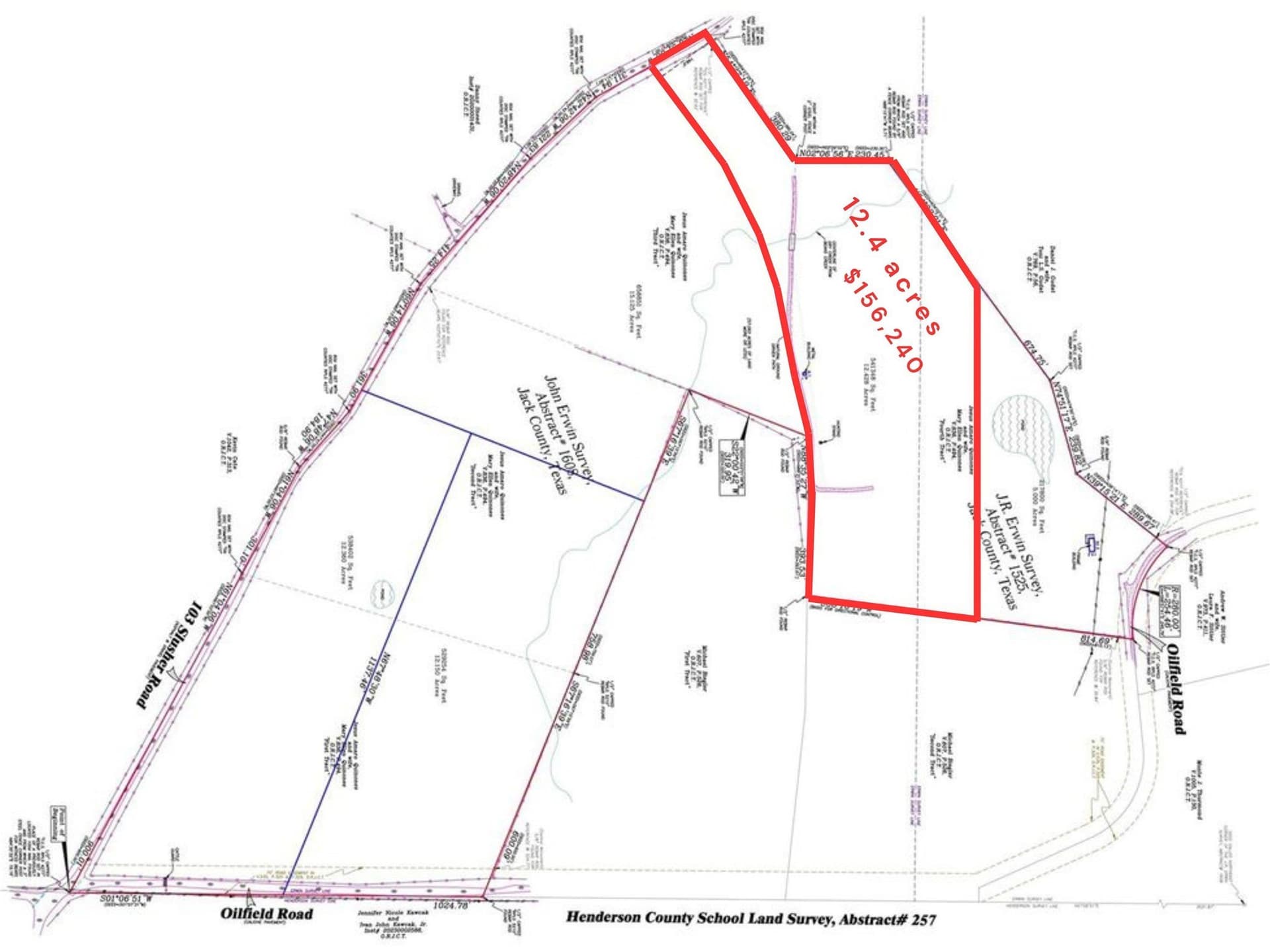 12.4 acres in Jack County