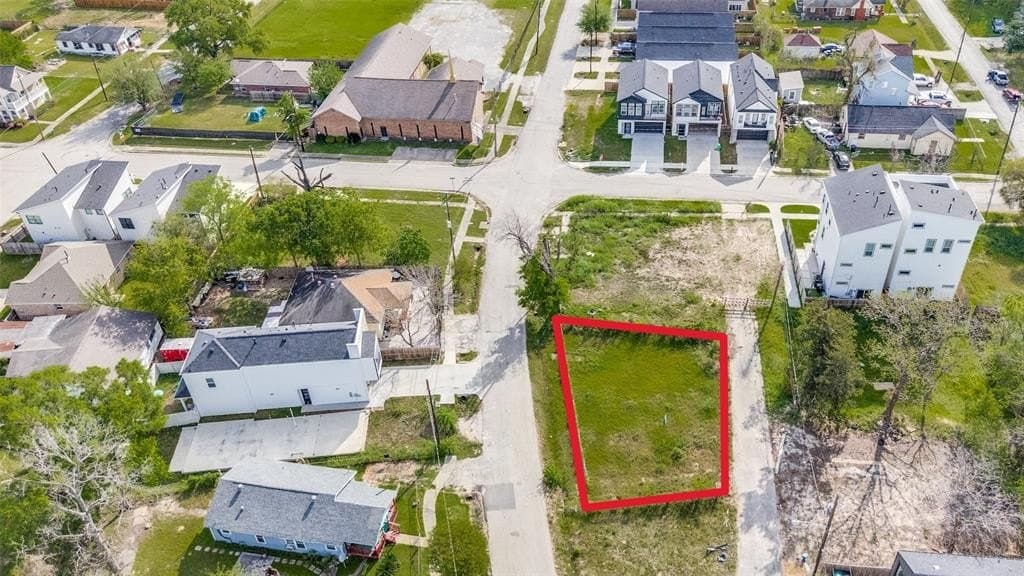 0.04 acres in Harris County