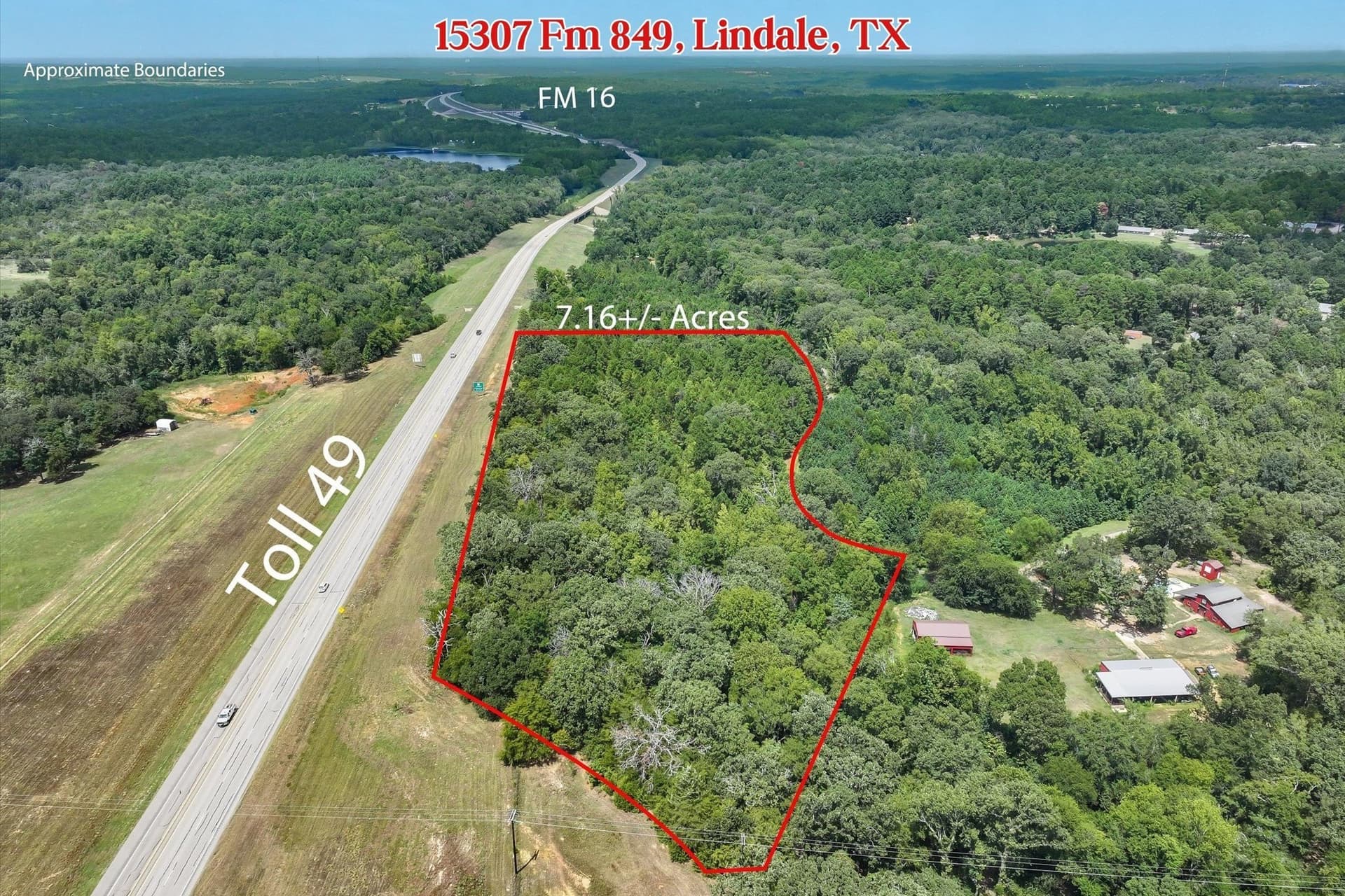 7.16 acres in Smith County