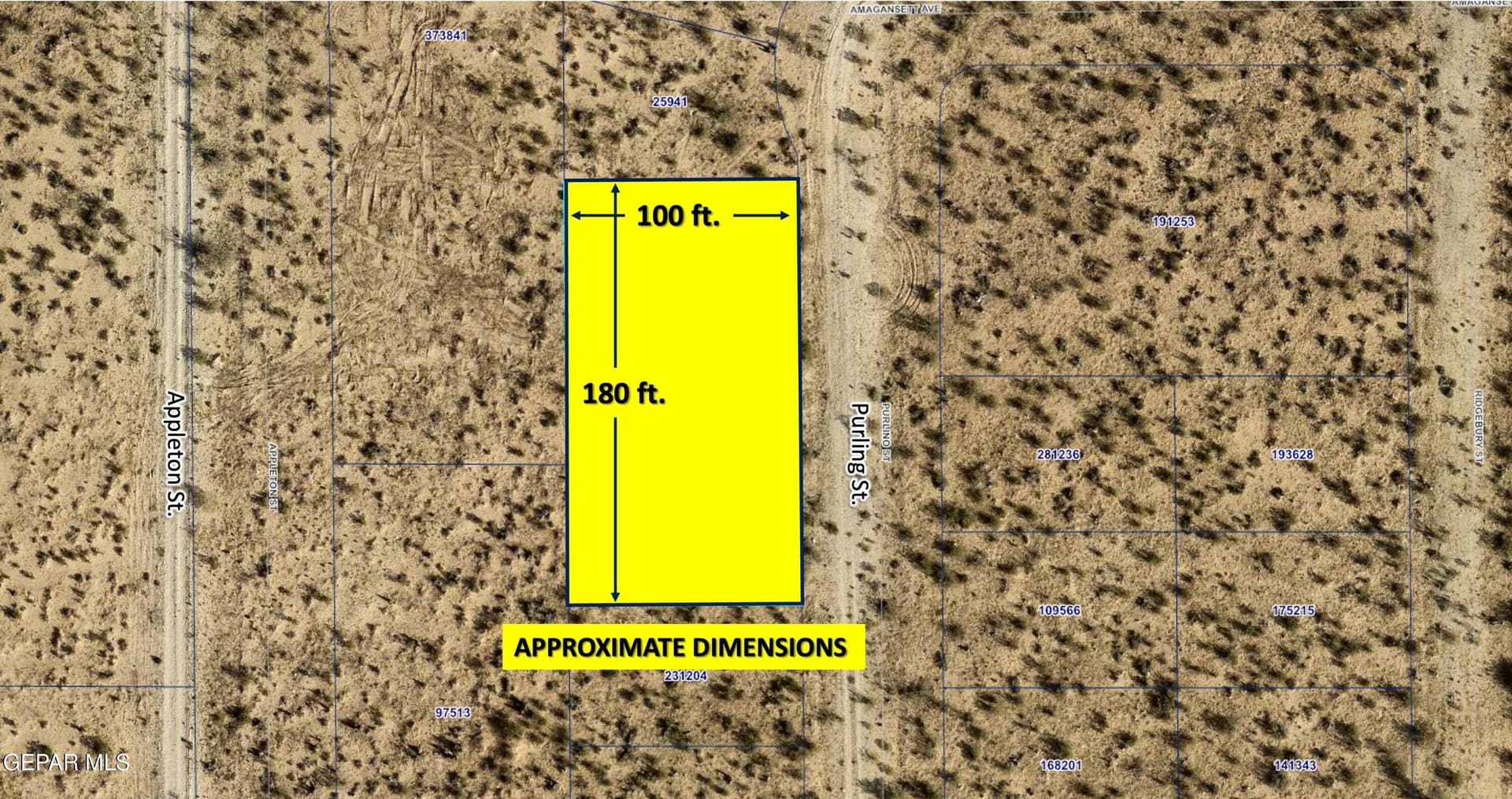 0.41 acres in El Paso County