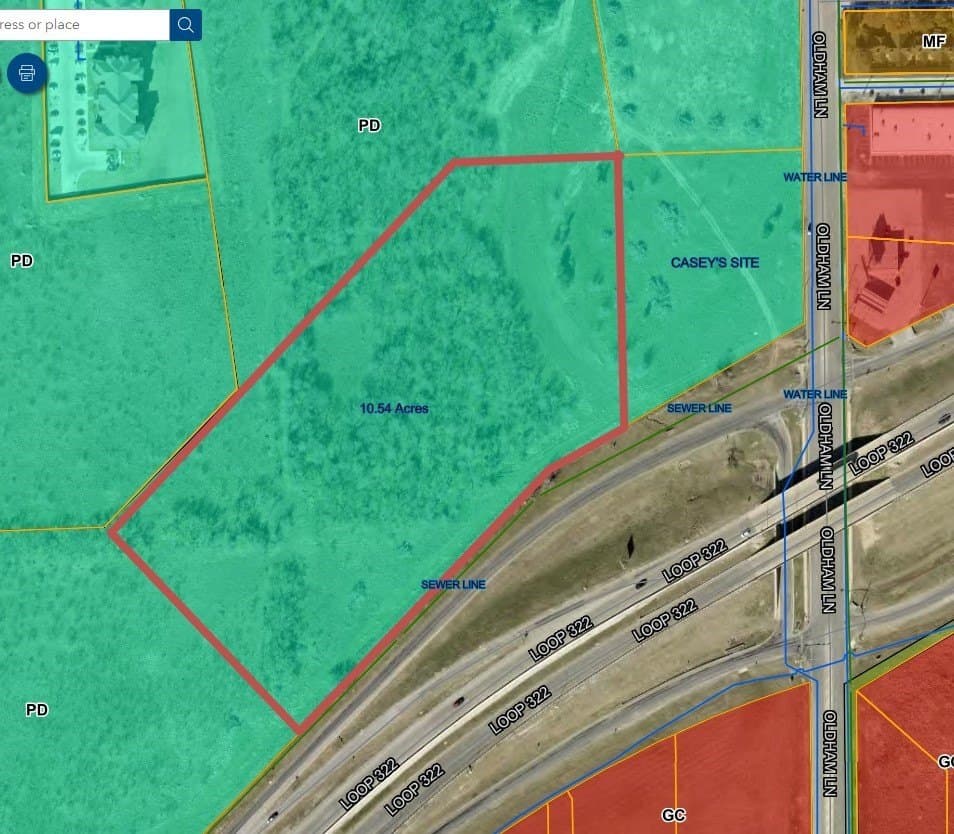 10.54 acres in Taylor County