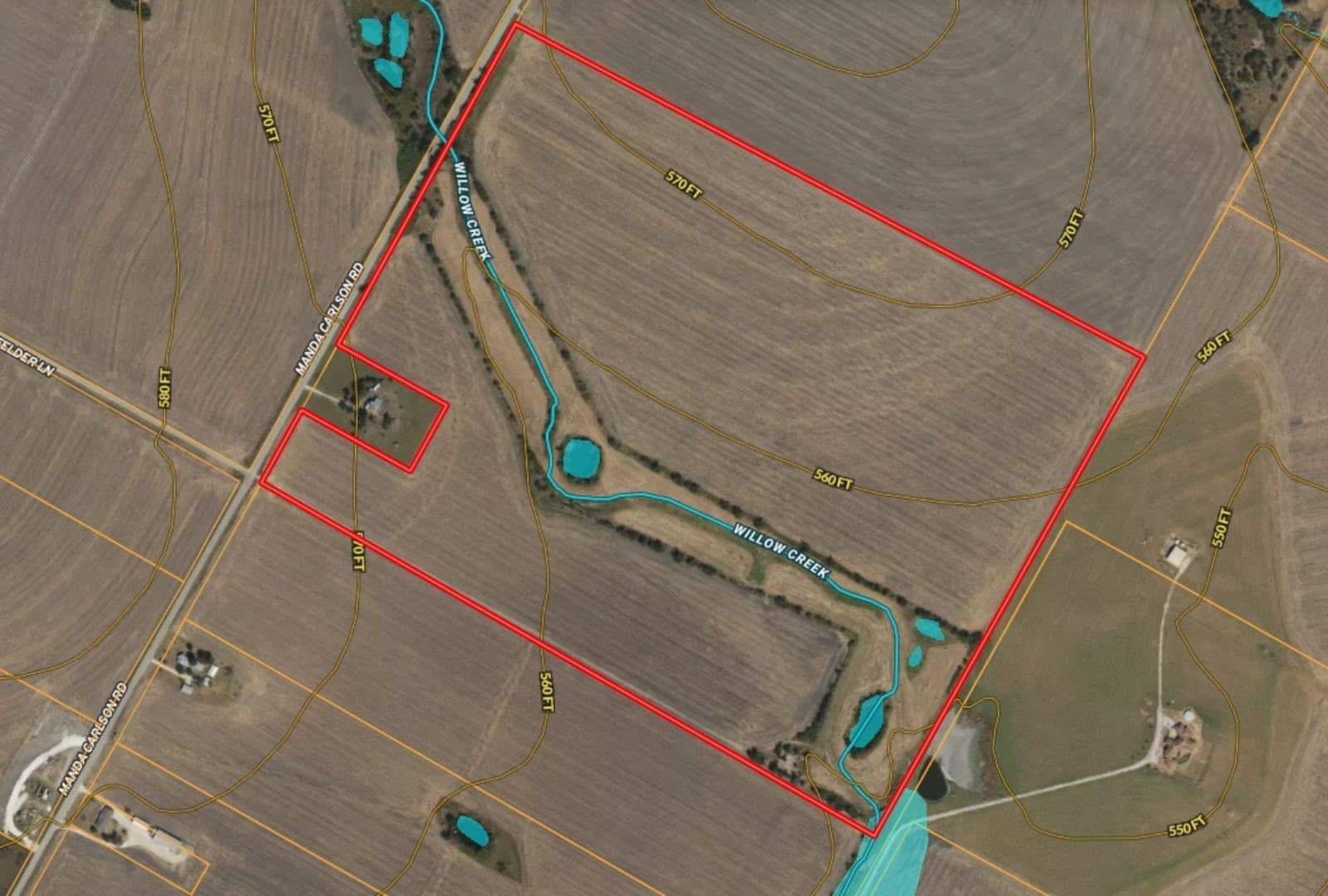 116.68 acres in Travis County