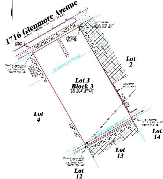 0.11 acres in Tarrant County