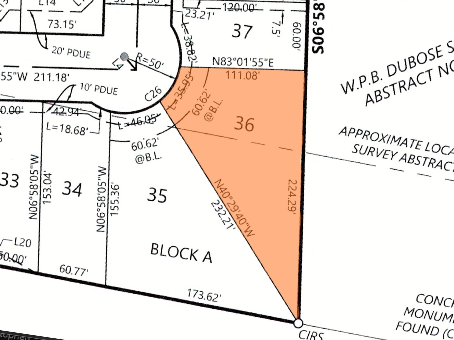 0.37 acres in Grayson County