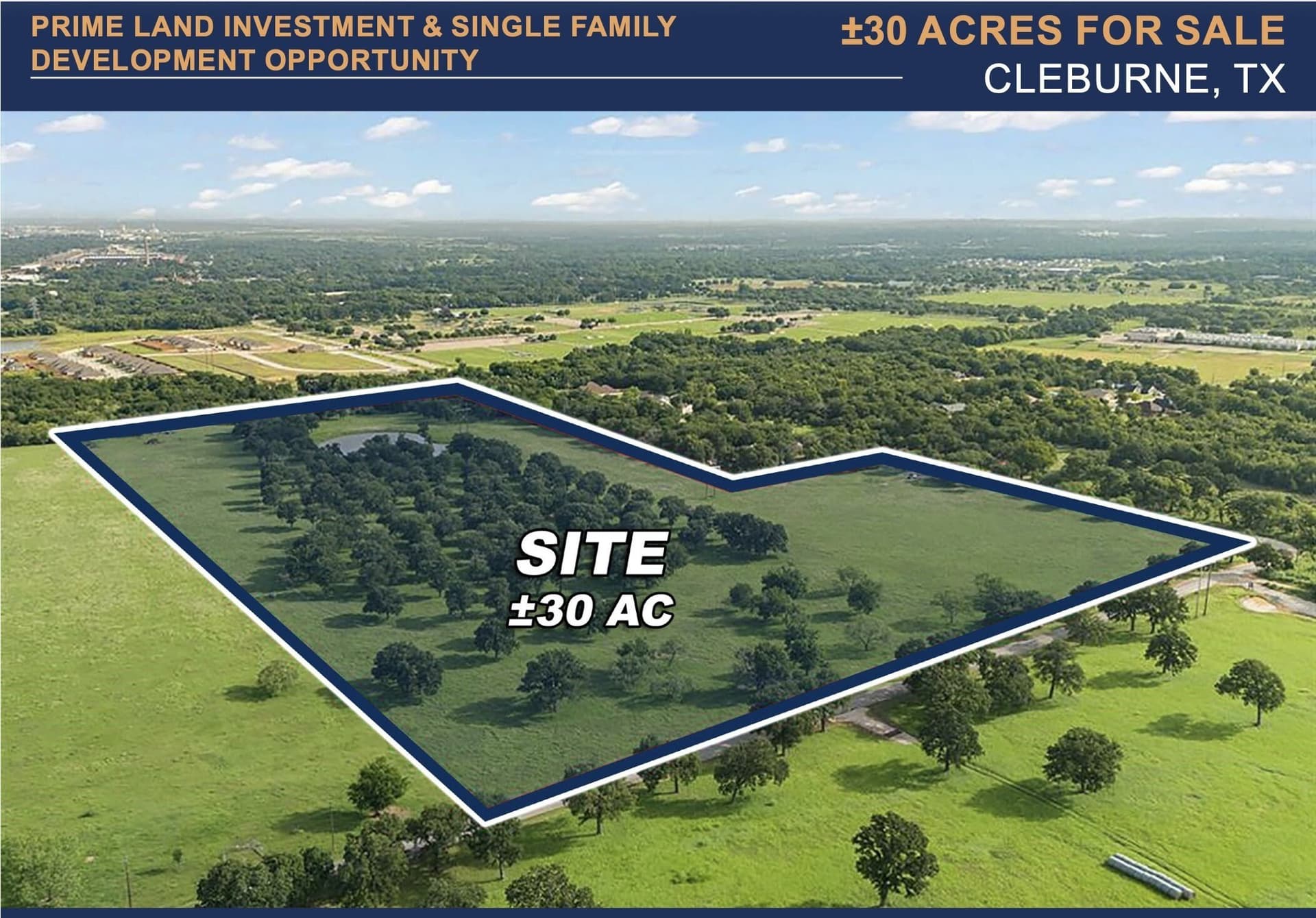 30 acres in Johnson County