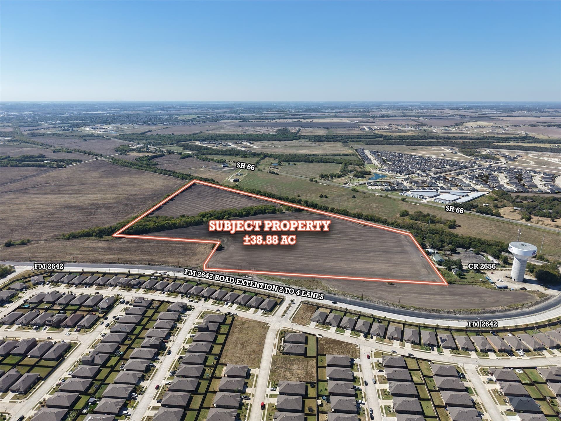 38.88 acres in Hunt County