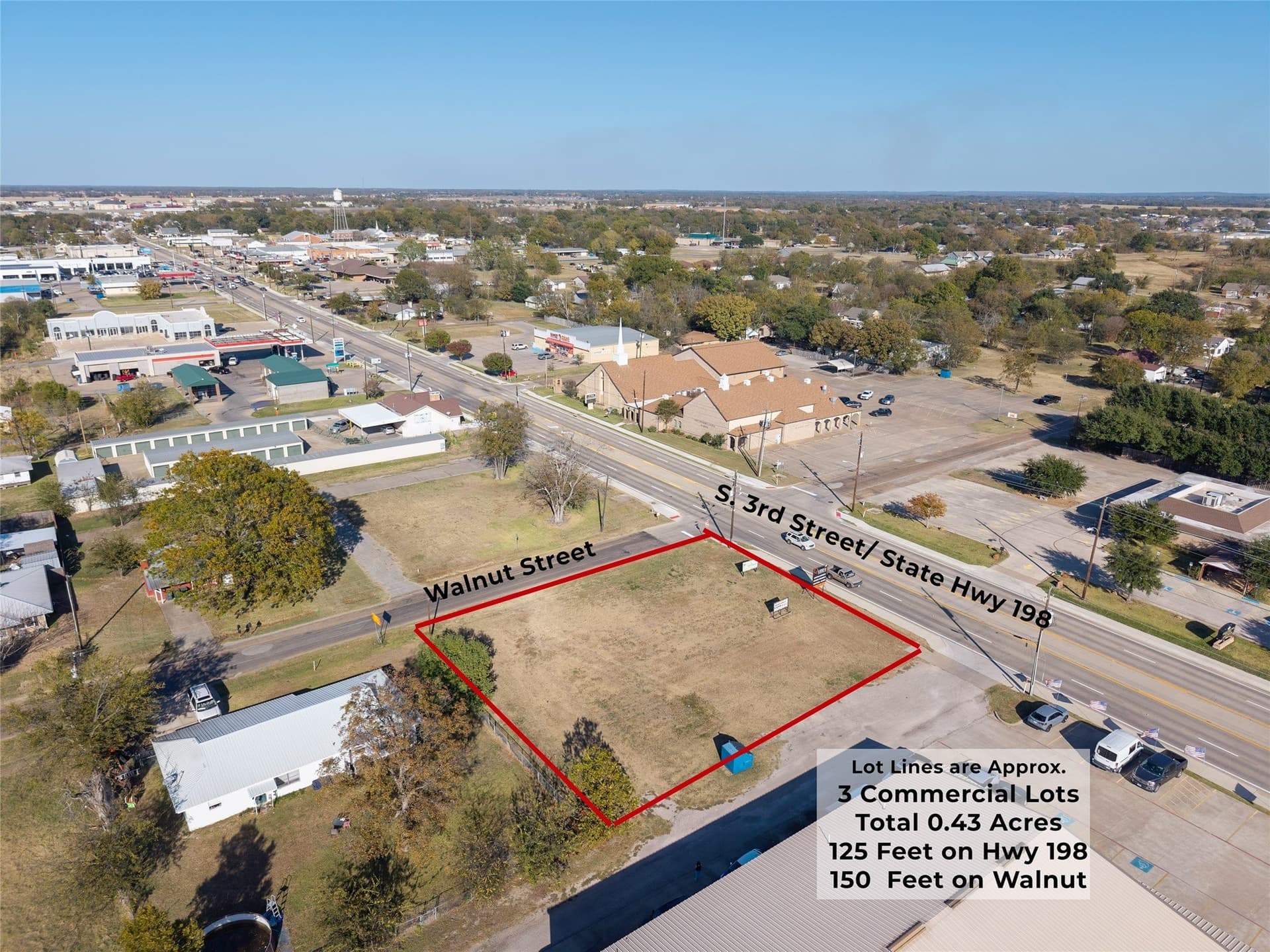 0.43 acres in Kaufman County