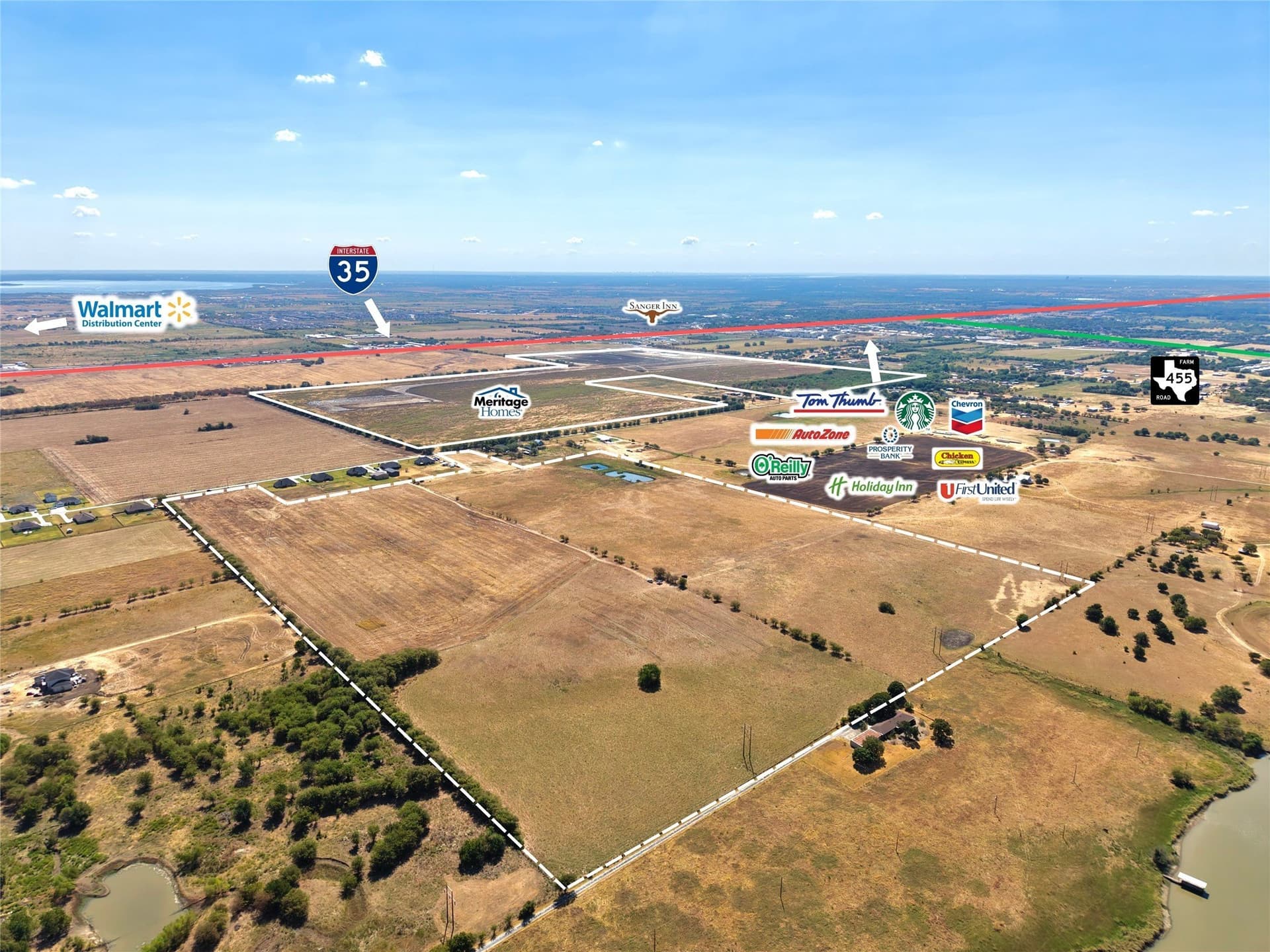 92 acres in Denton County