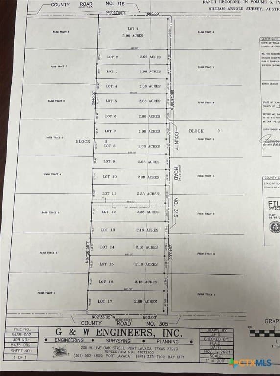2 acres in Calhoun County