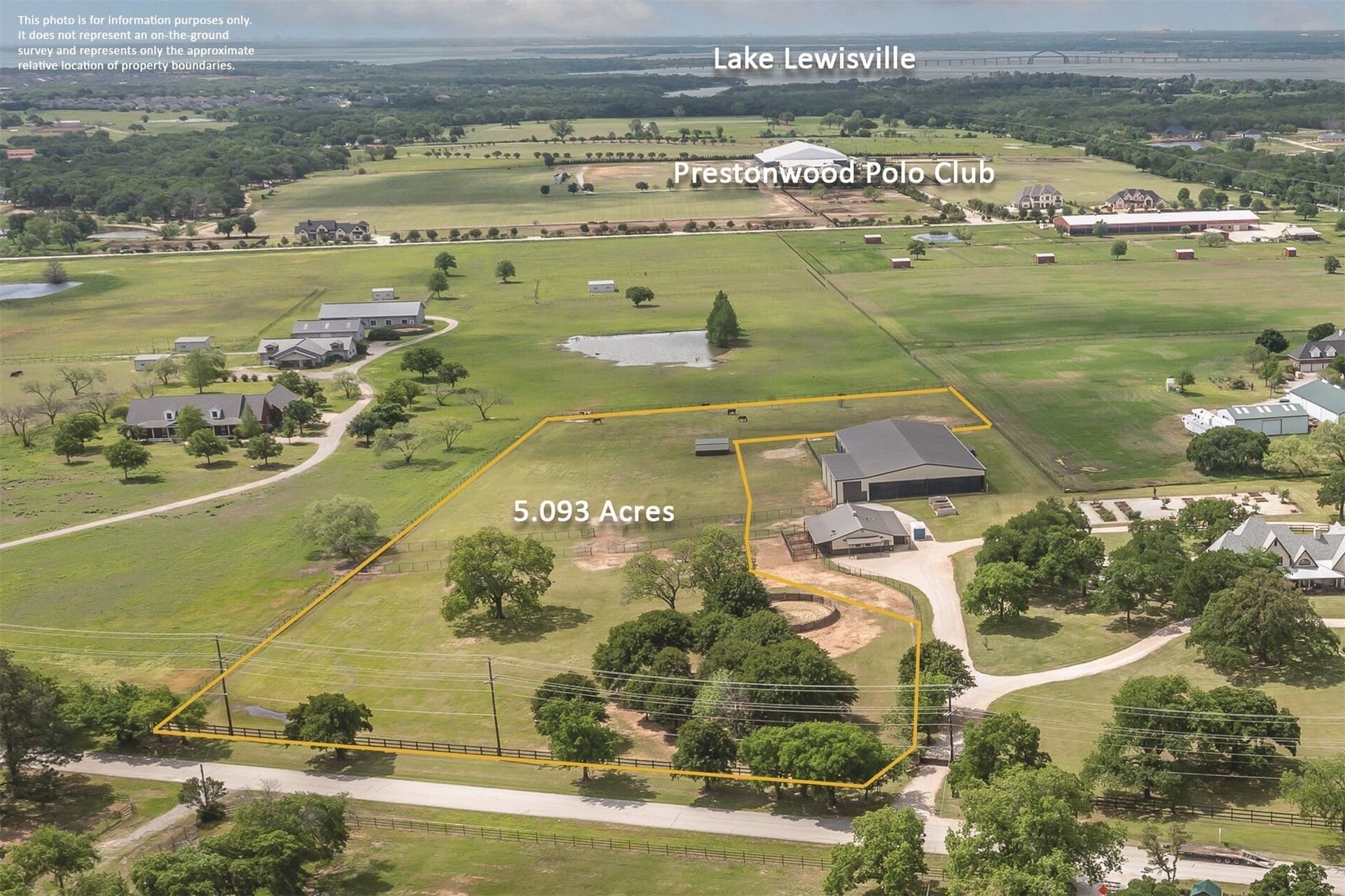 5.09 acres in Denton County