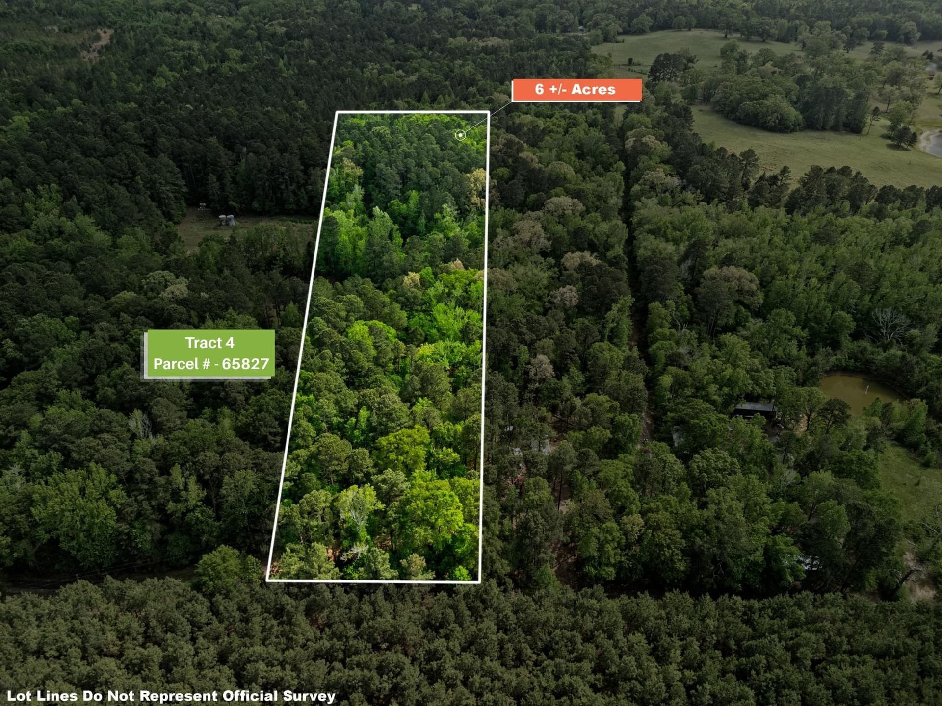 6 acres in Upshur County