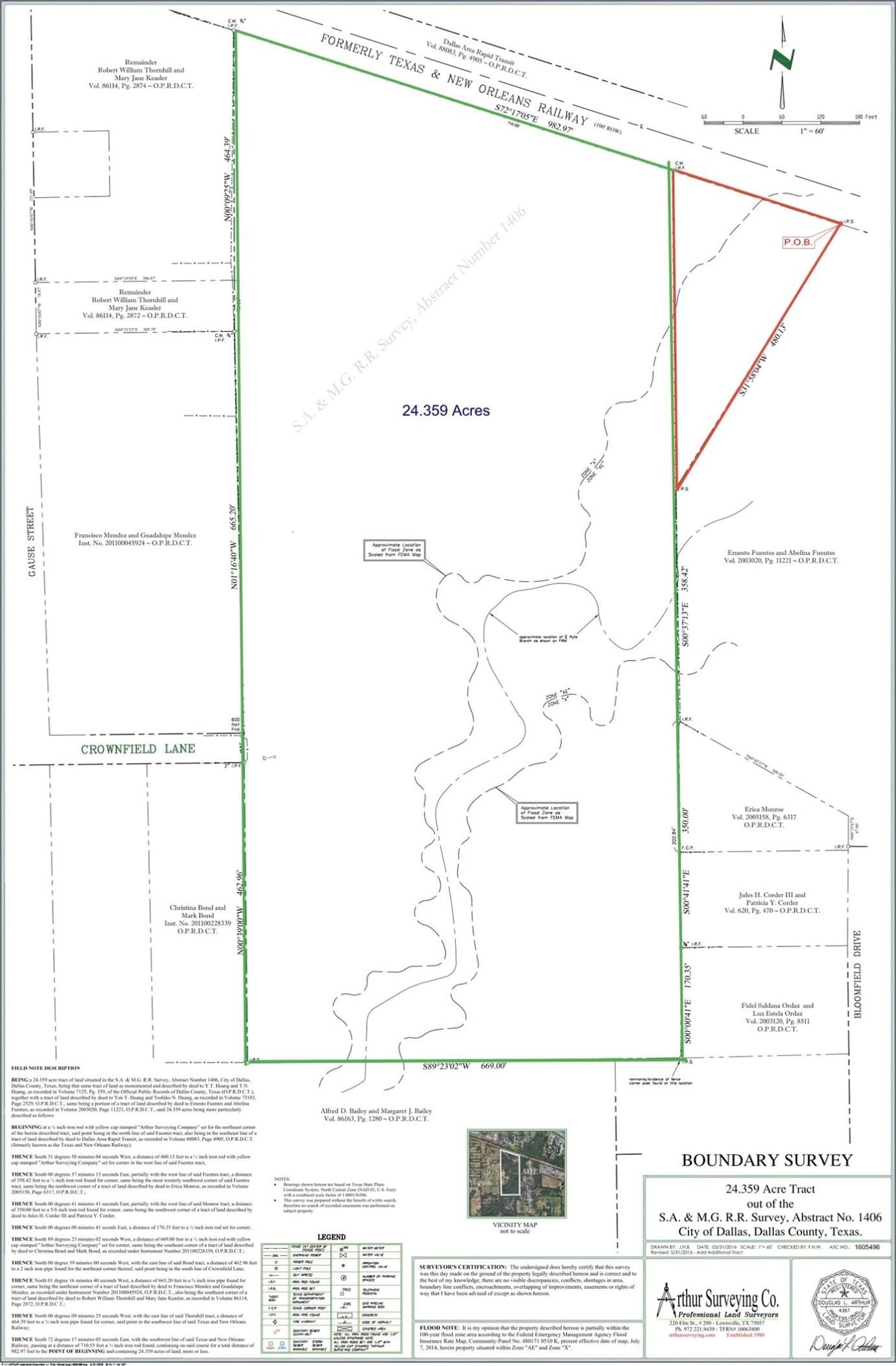 1.46 acres in Dallas County