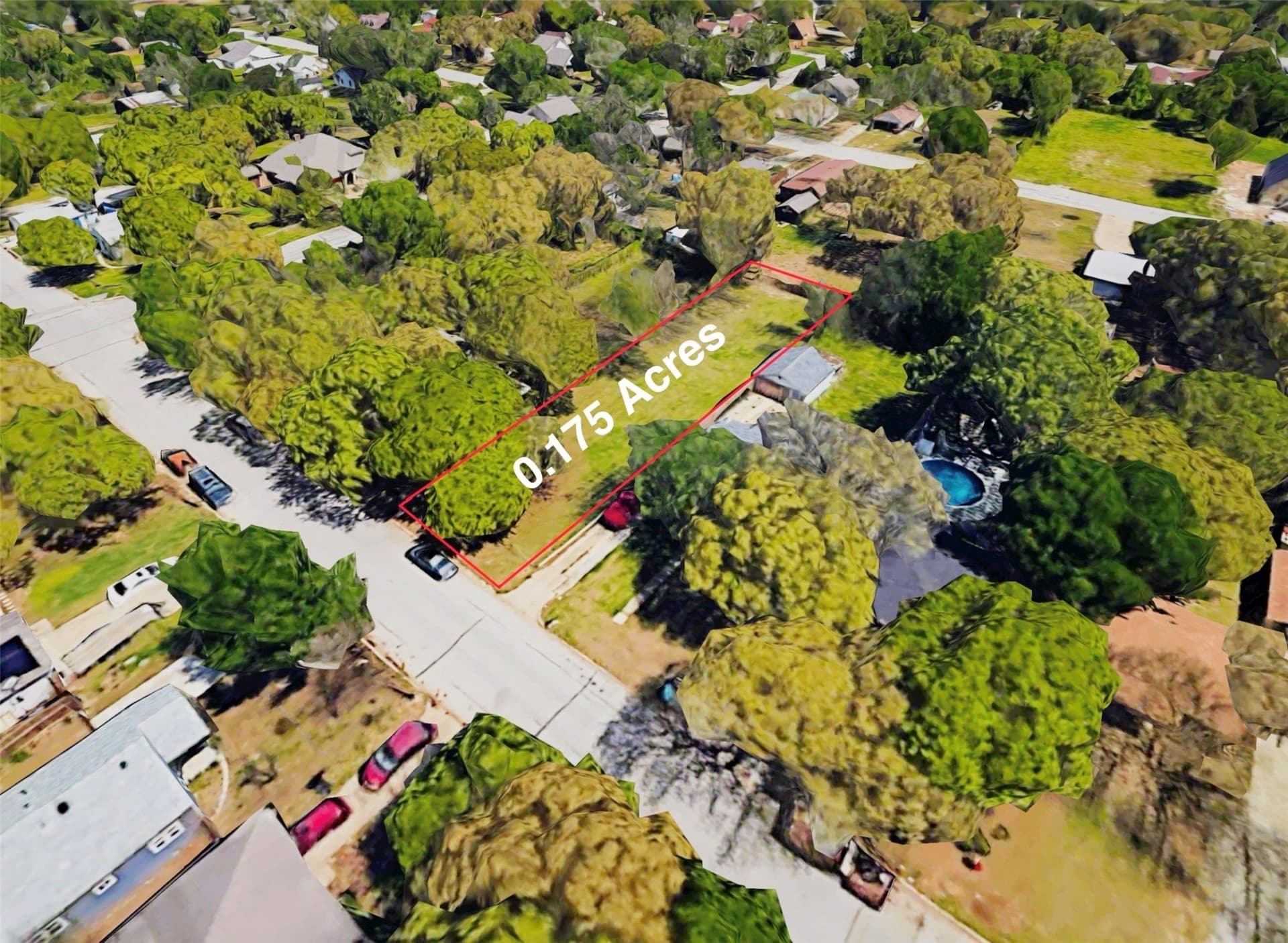 0.18 acres in Tarrant County