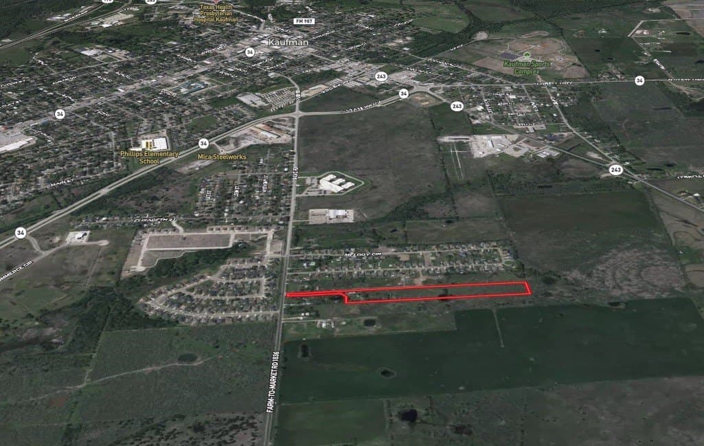 8 acres in Kaufman County