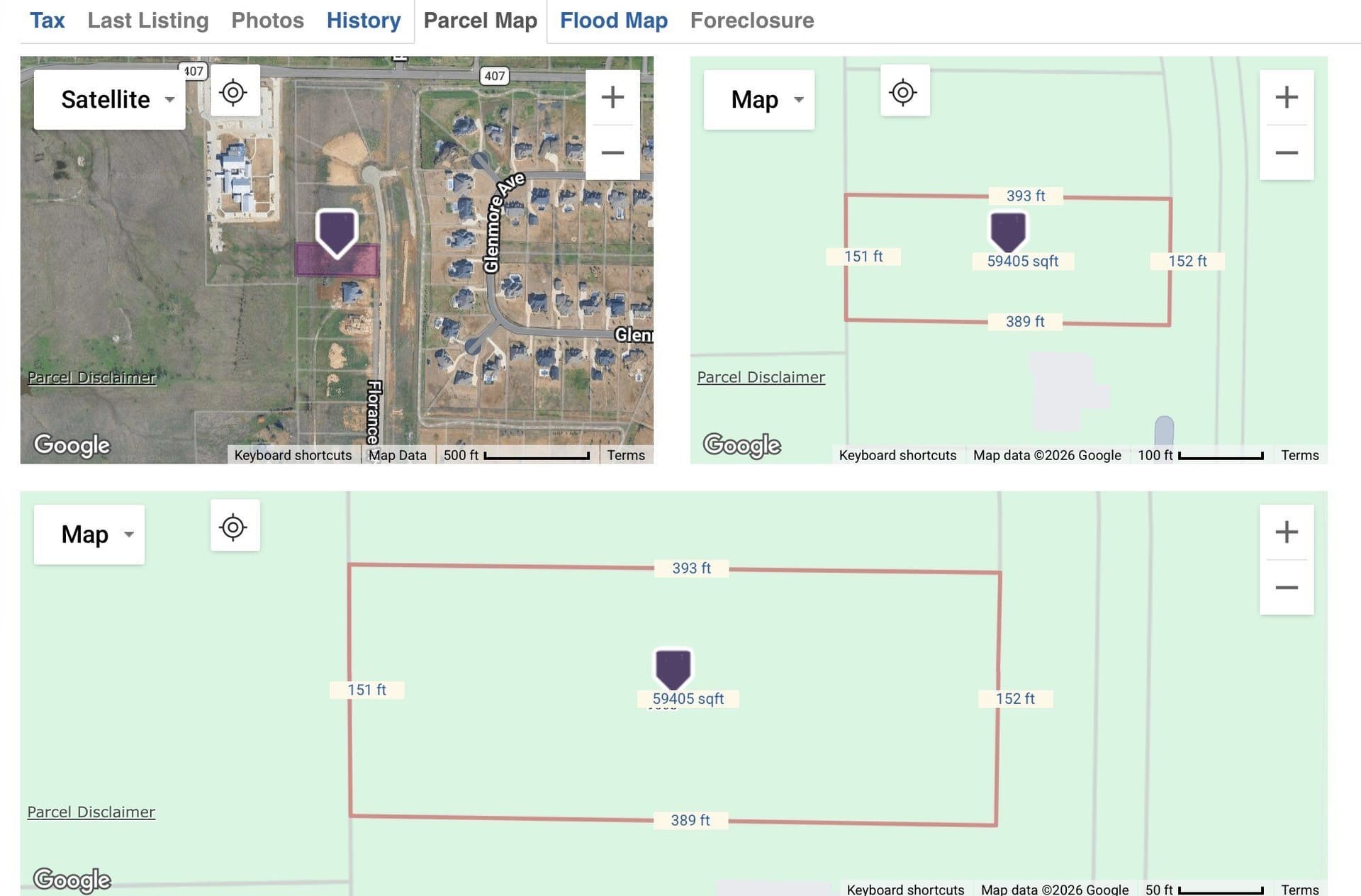 1.35 acres in Denton County