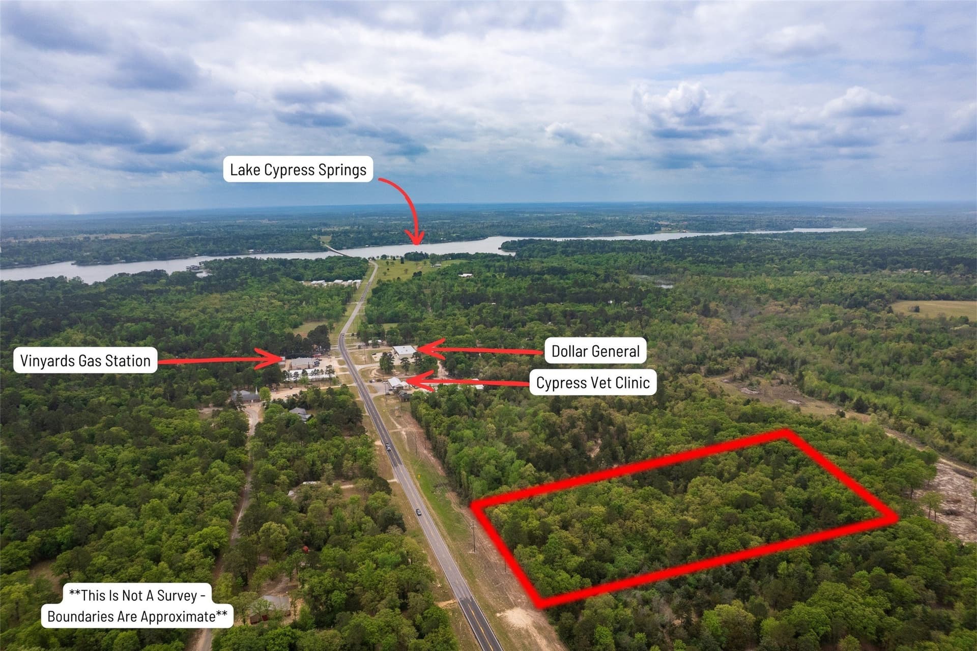 6.16 acres in Franklin (TX) County