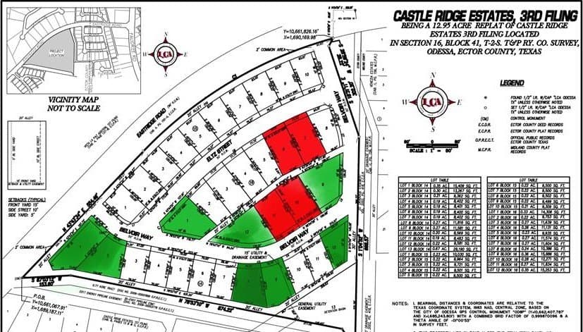 0.35 acres in Midland County