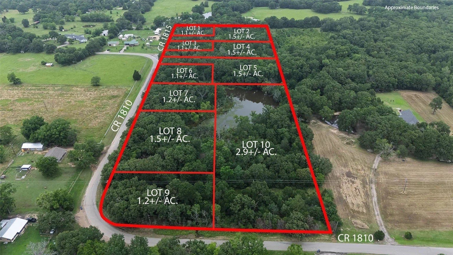 1.28 acres in Van Zandt County