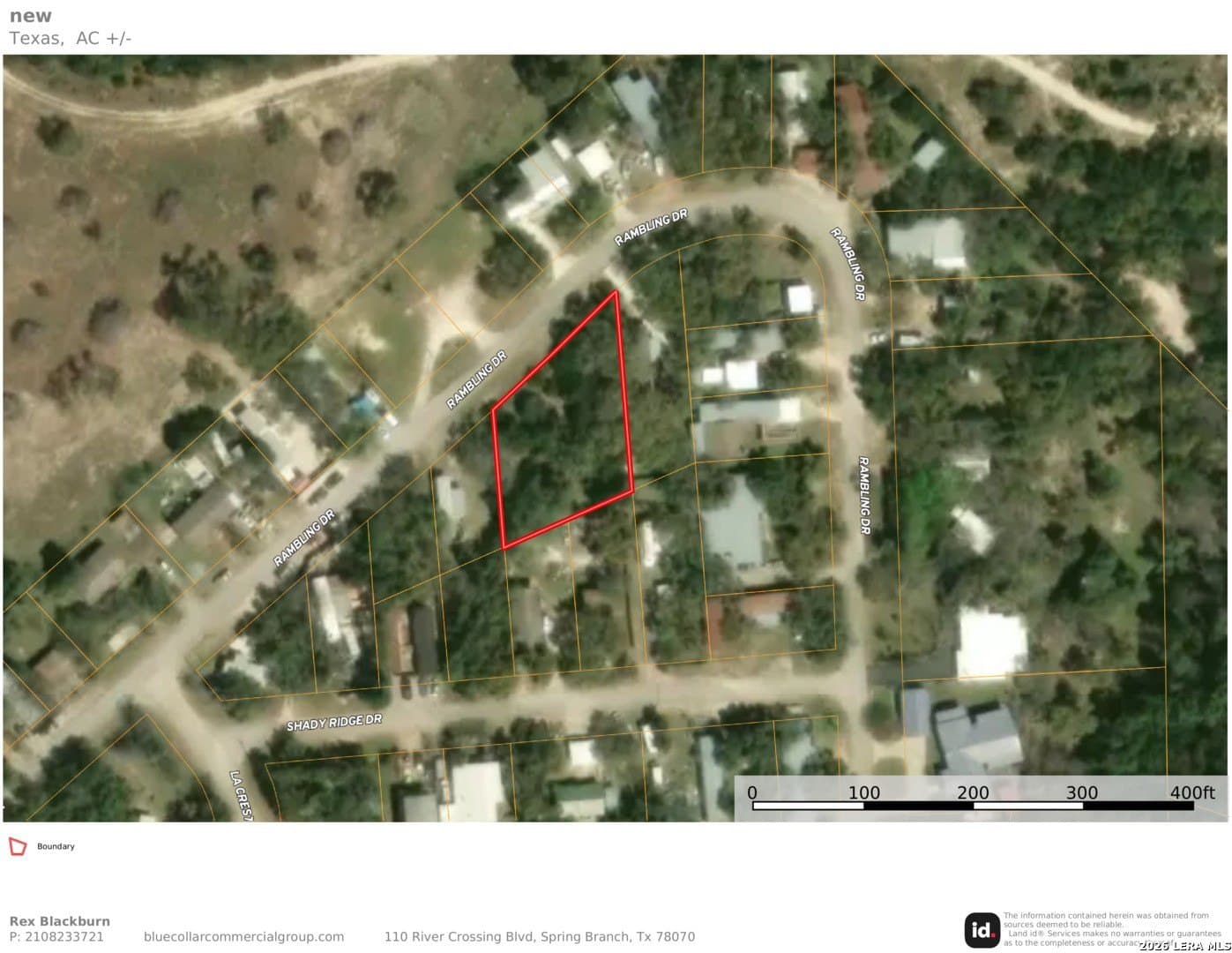 0.44 acres in Comal County