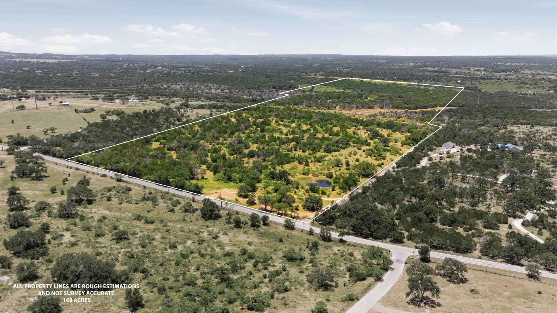 168.51 acres in Burnet County