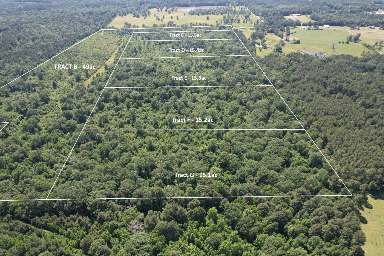 15.3 acres in Shelby County