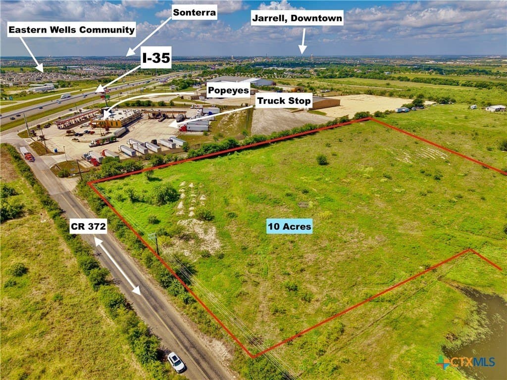 10 acres in Williamson County