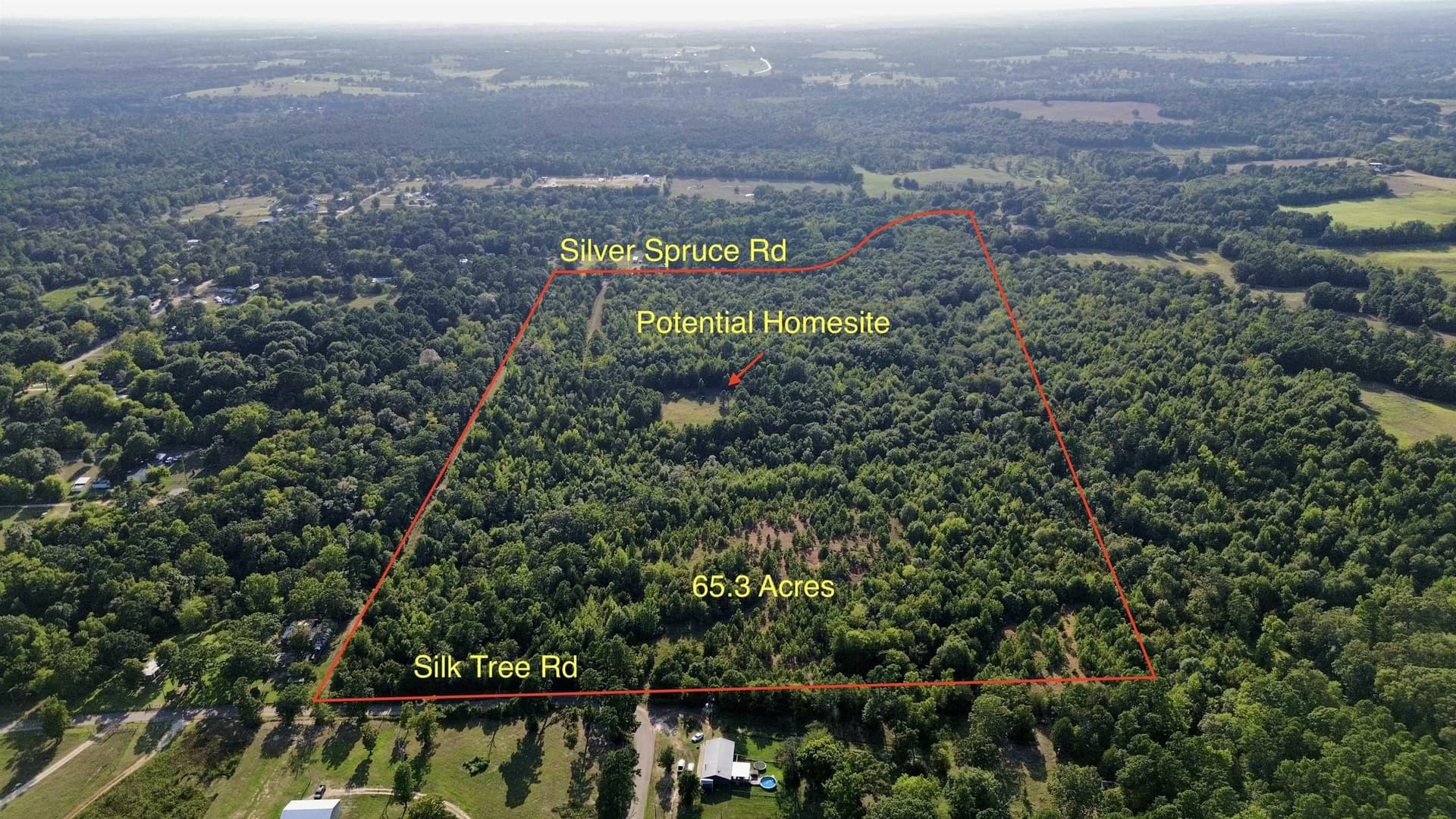 65.3 acres in Upshur County