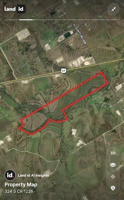 93.7 acres in Johnson County