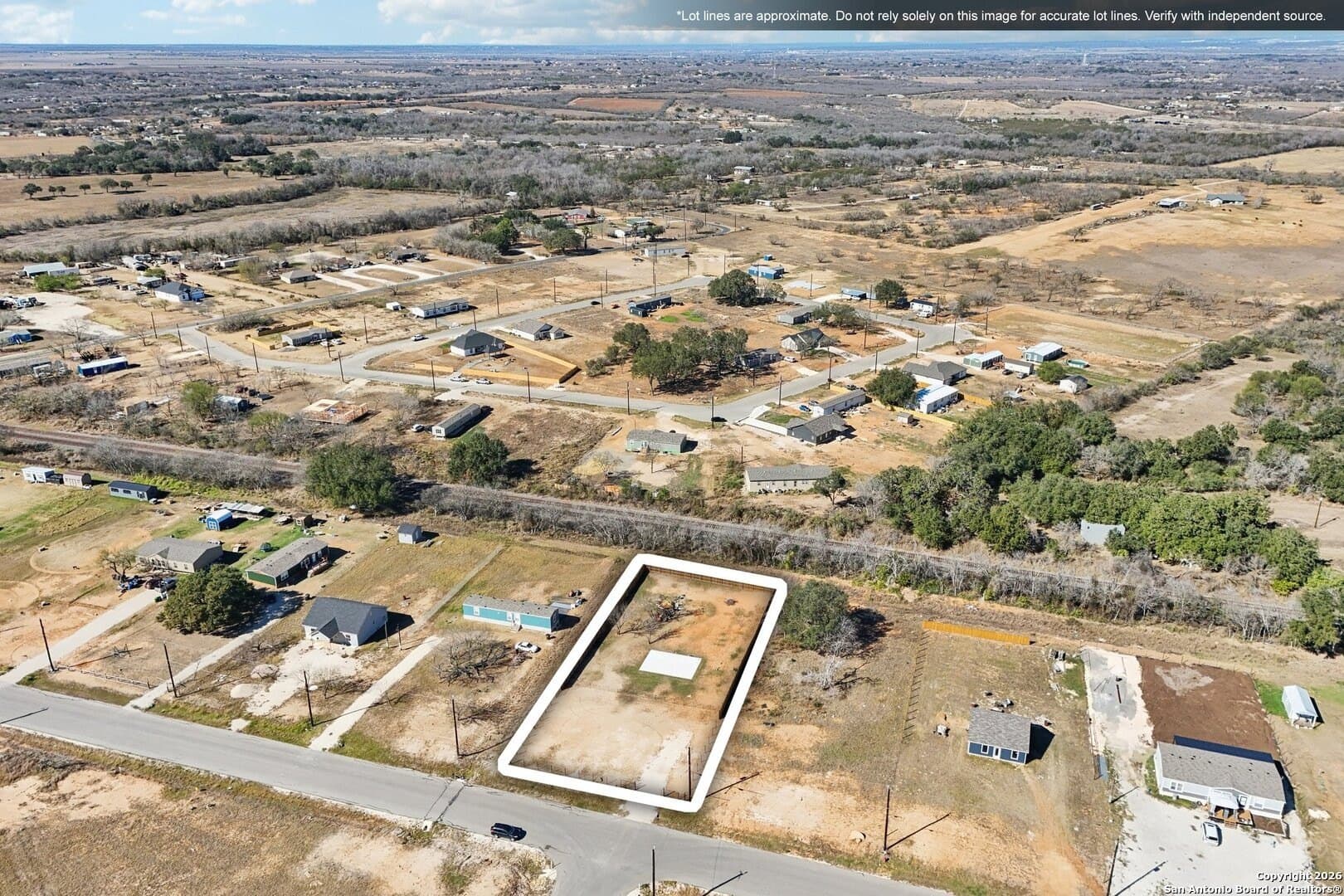 0.87 acres in Bexar County