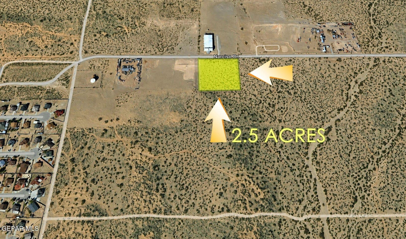 2.5 acres in El Paso County