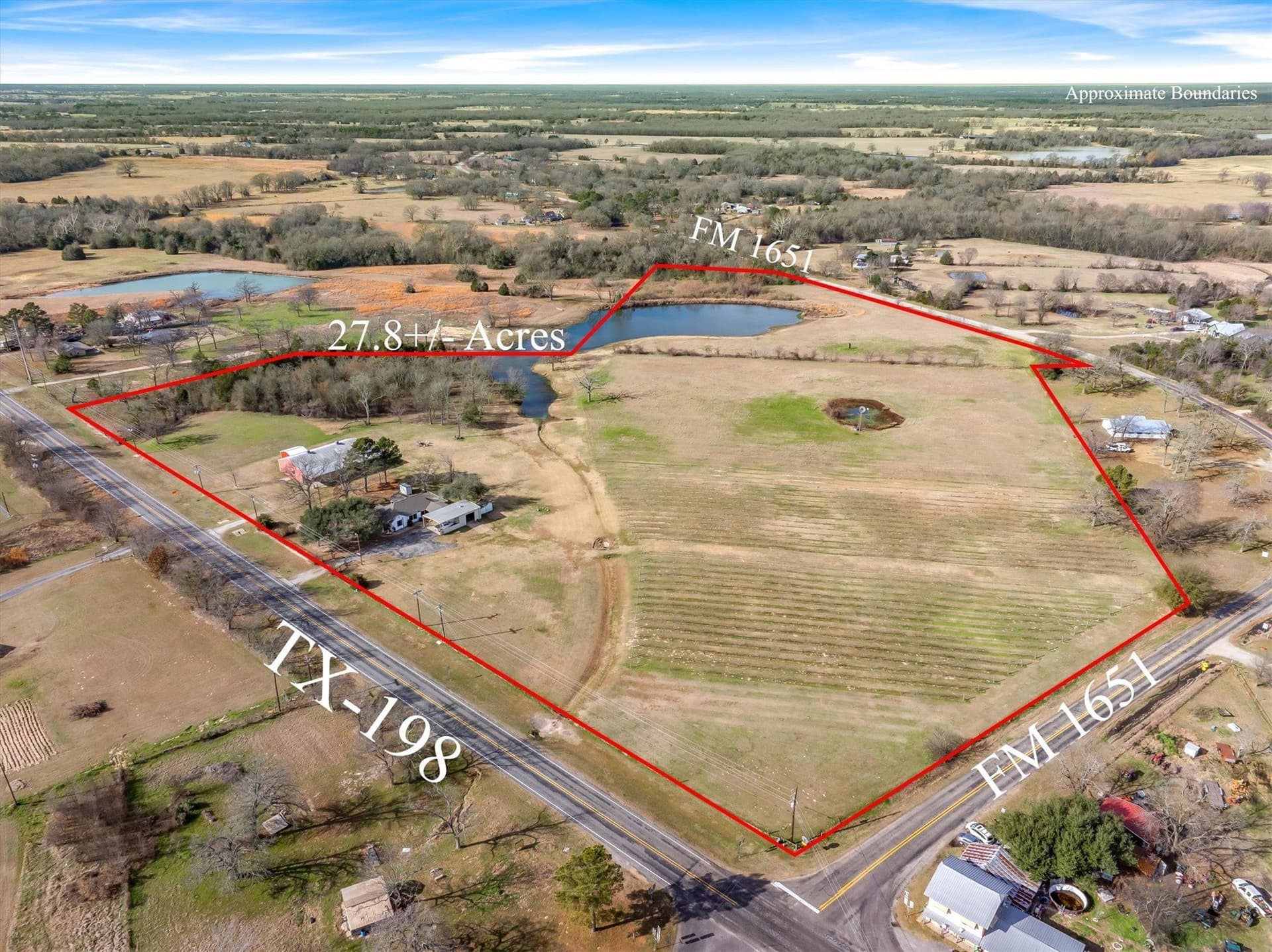 27.8 acres in Van Zandt County