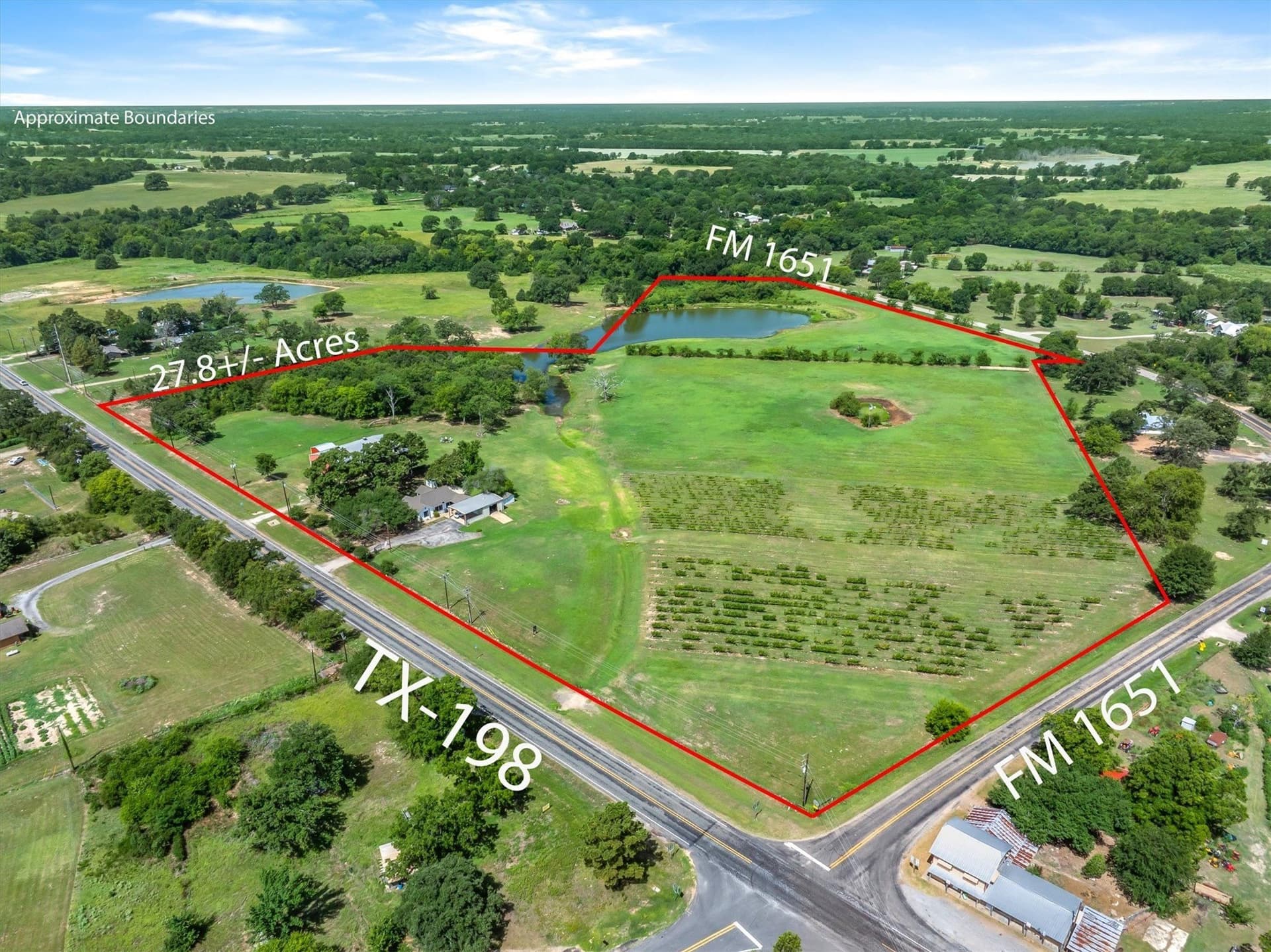 27.8 acres in Van Zandt County