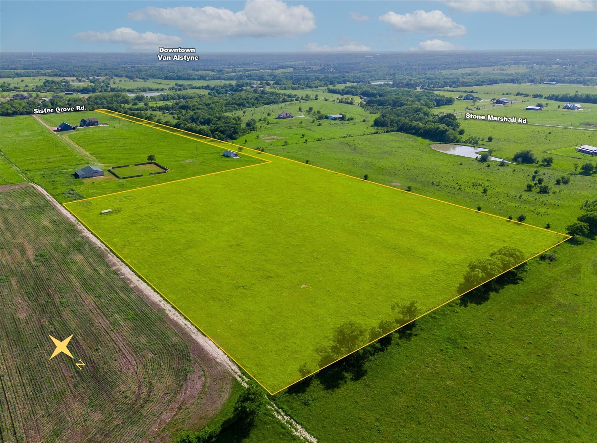 15.44 acres in Grayson County