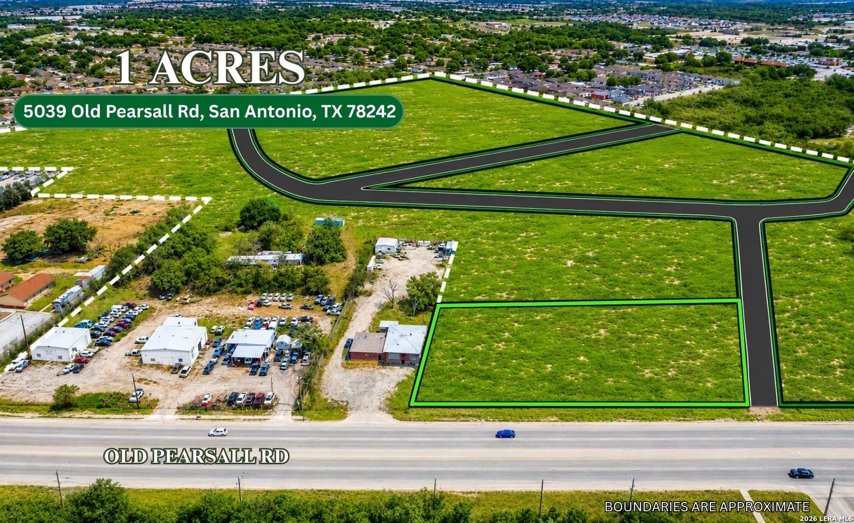 1 acres in Bexar County